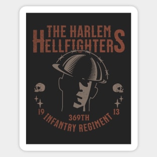 The Harlem Hellfighters - WW1 Infantry Regiment Sticker